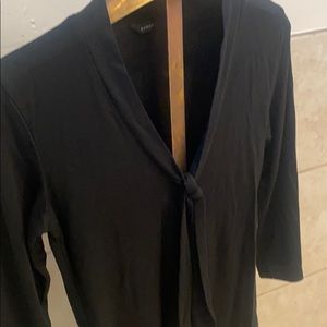 Banana Republic black knit top